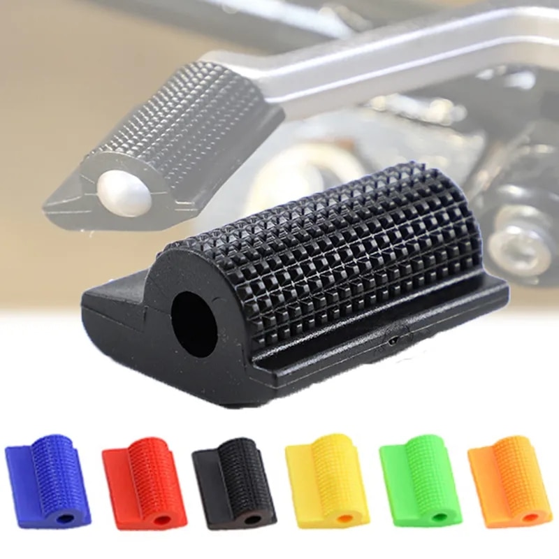 Motorcycle Gear Lever Cover - ユニバーサルオートバイシフトギアレバーペダルゴムカバー滑り止めフットペグつま先ジェルアクセサリーホンダカワサキヤマハ