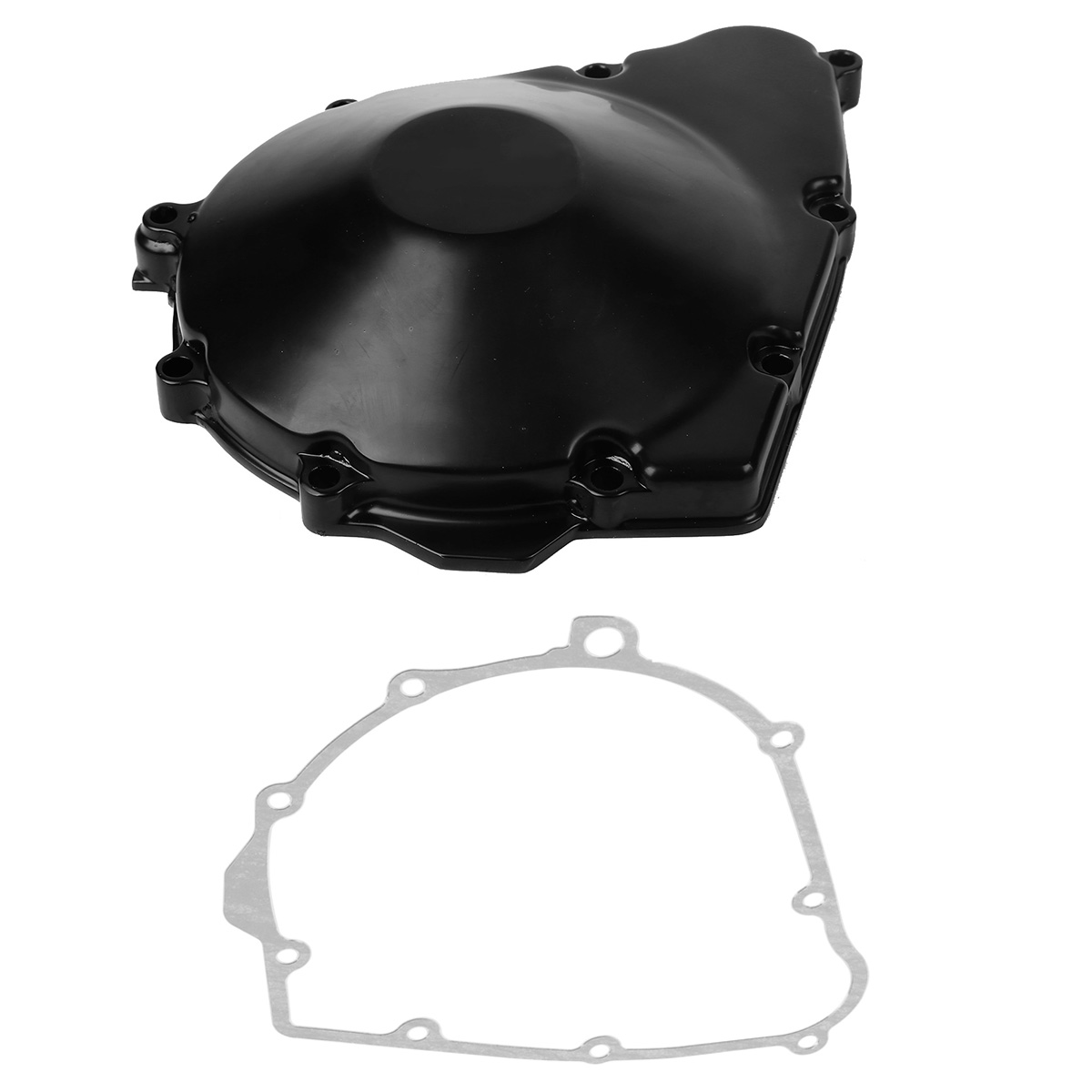 Motorcycle Gear Cover - スズキGSF1200バンディット1996-2005用スターターギアクラッチエンジンケースカバー,ブラック