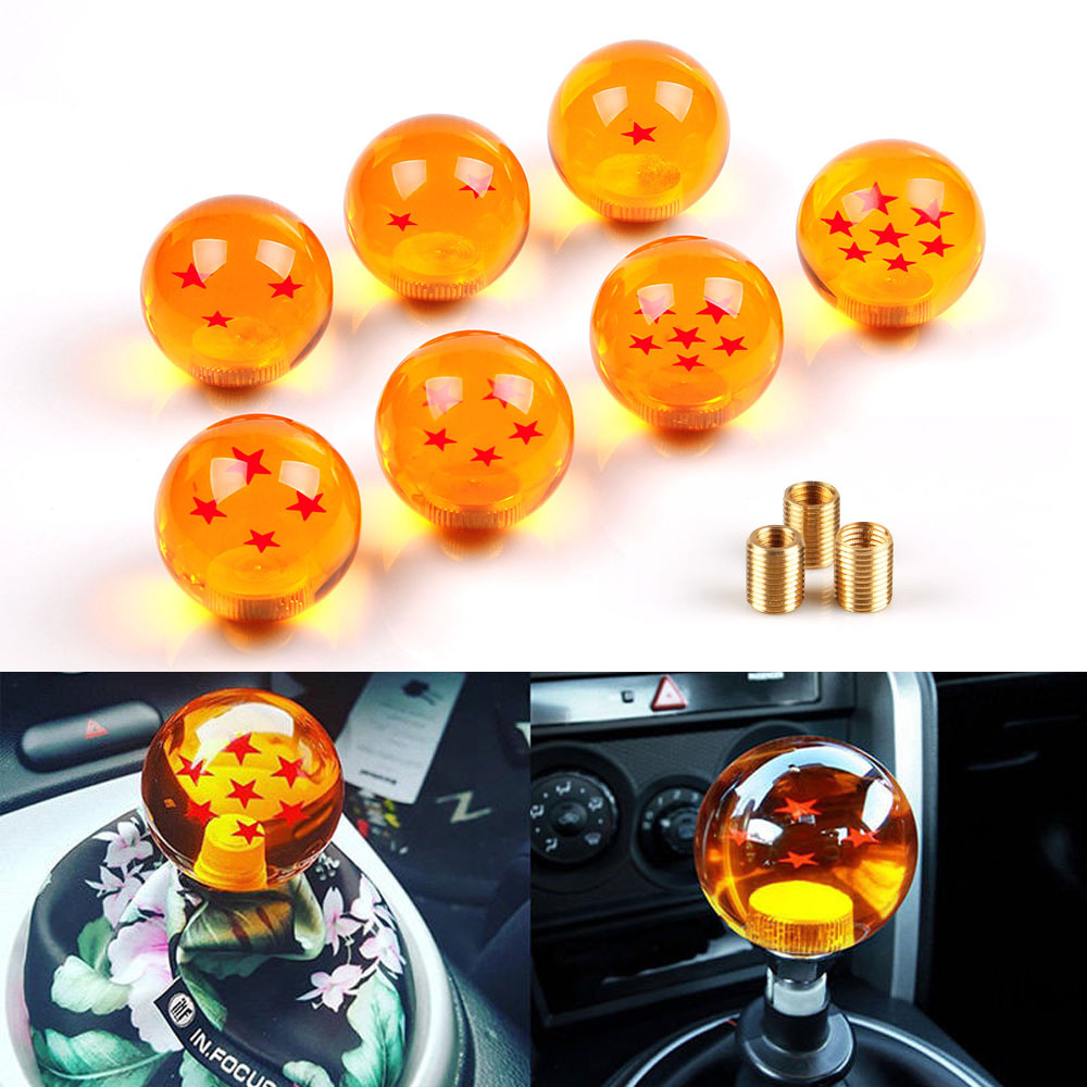 Motorcycle Gear Lever Cover - アニメドラゴンボール 1-7星 シフトレバーヘッド 1個 レバーチェンジノブ オートシフトノブ