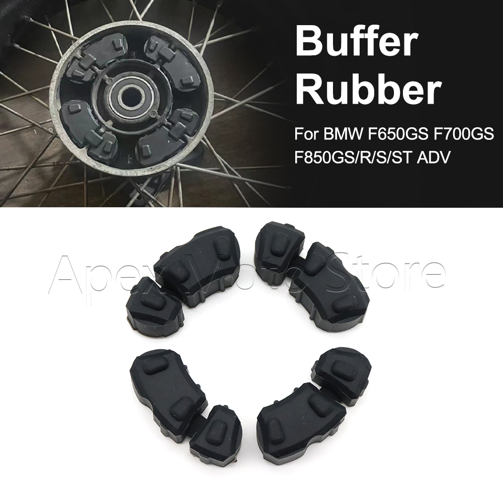 Motorcycle Gear Airbag - オートバイスプロケットハブダンパー後輪駆動ゴムバッファセット BMW F650GS F700GS F800GS ADV