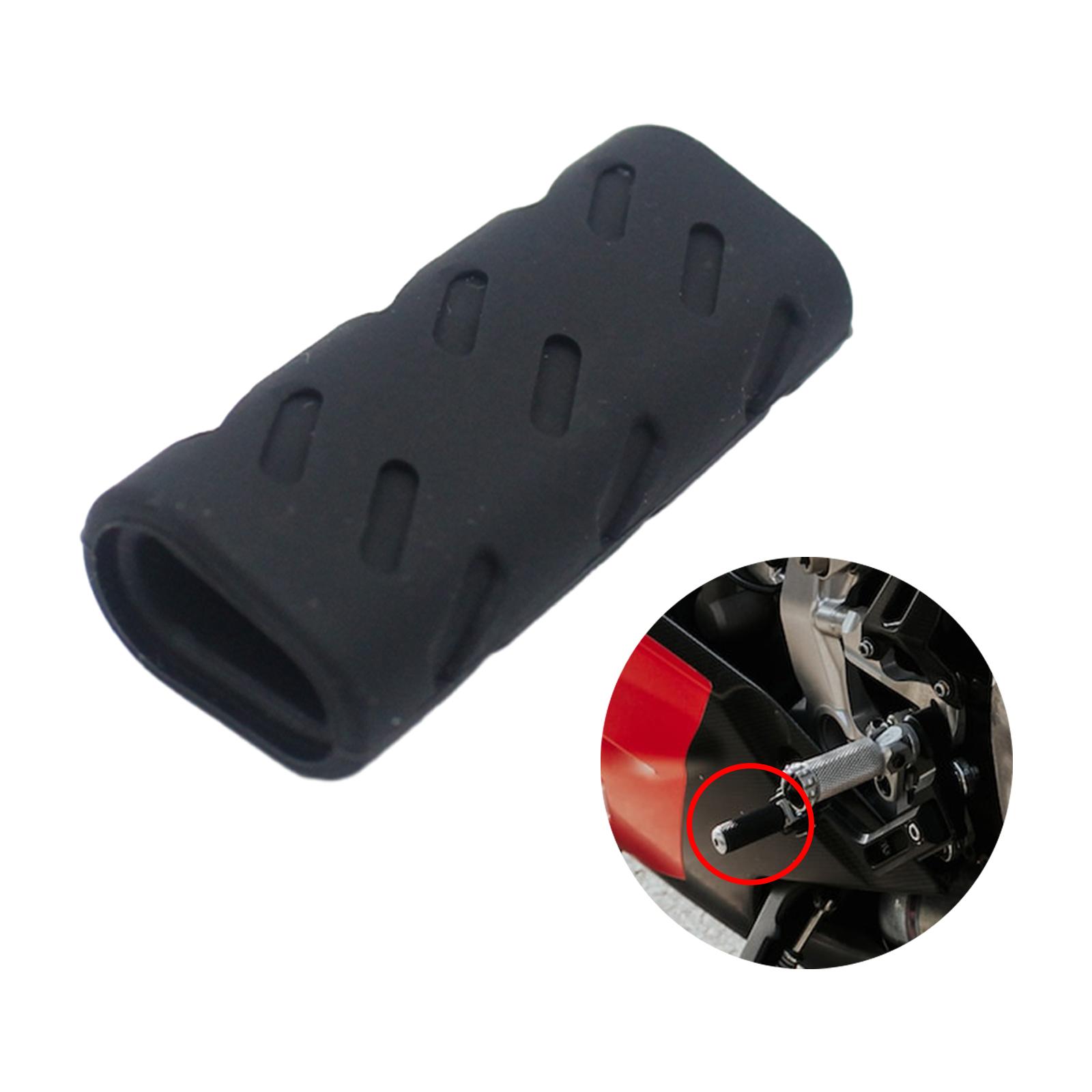 オートバイのギアシフターレバーカバーラバープロテクター取り付 - Motorcycle Gear Lever Cover のレビューと価格
