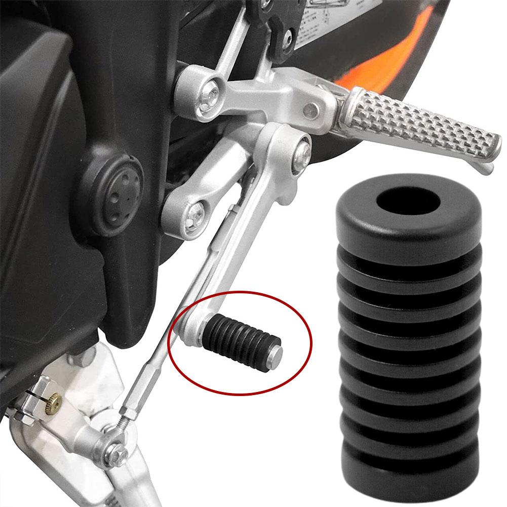 オートバイギアシフトレバーフットパッドペダルラバーカバーユニ - Motorcycle Gear Lever Cover のレビューと価格