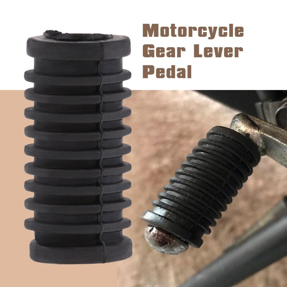 オートバイギアシフトレバーフットパッドペダルラバーカバーユニ - Motorcycle Gear Lever Cover のレビューと価格