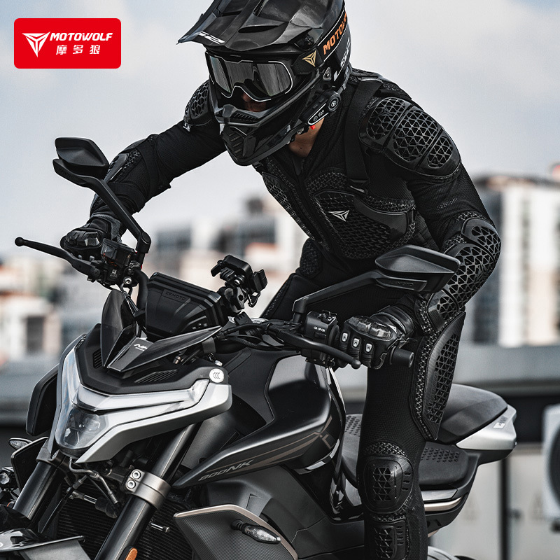 モトウルフ オートバイ ボディアーマージャケット メンズ C - Motorcycle Gear Adventure のレビューと価格