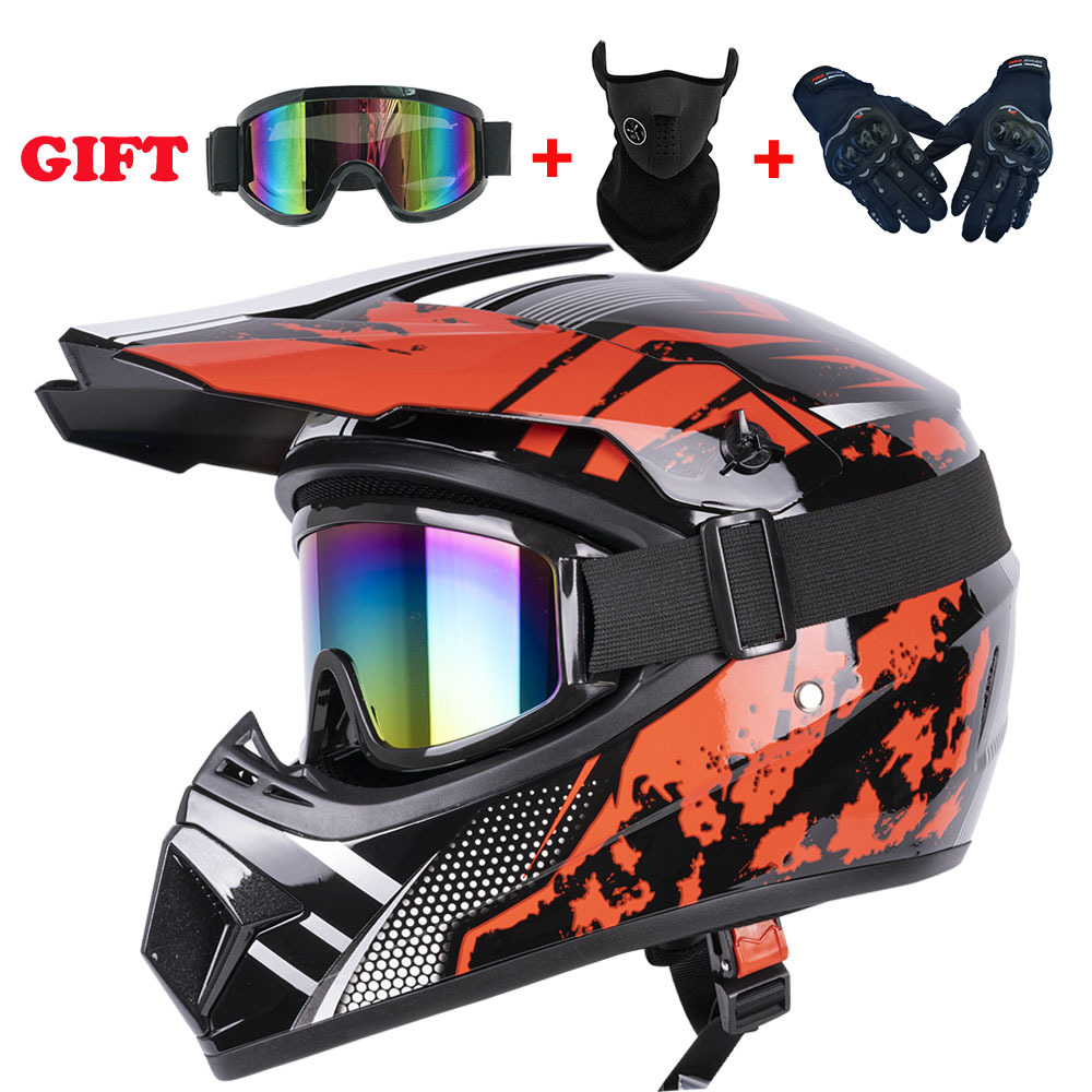 子供用フルフェイスオートバイヘルメット、ダートバイク用ギア、 - Motorcycle Gear You Need のレビューと価格